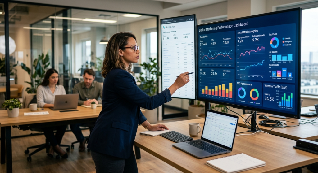 Digitalt marketing: Den komplette guide til kundeanskaffe